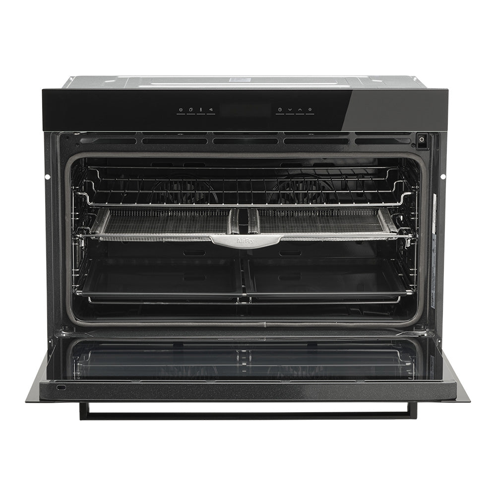 Whirlpool WMP9170BLAUS 90cm built-in pyrolytic oven in black