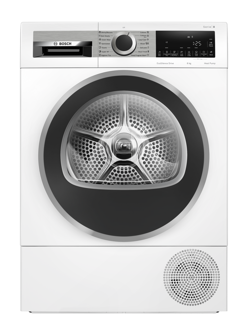 Bosch WQG235D8AU Series 8 8kg Heat Pump Tumble Dryer