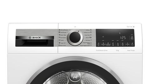 Bosch WQG24201AU Series 8 9kg Heat Pump Tumble Dryer