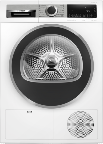 Bosch WQG24201AU Series 8 9kg Heat Pump Tumble Dryer