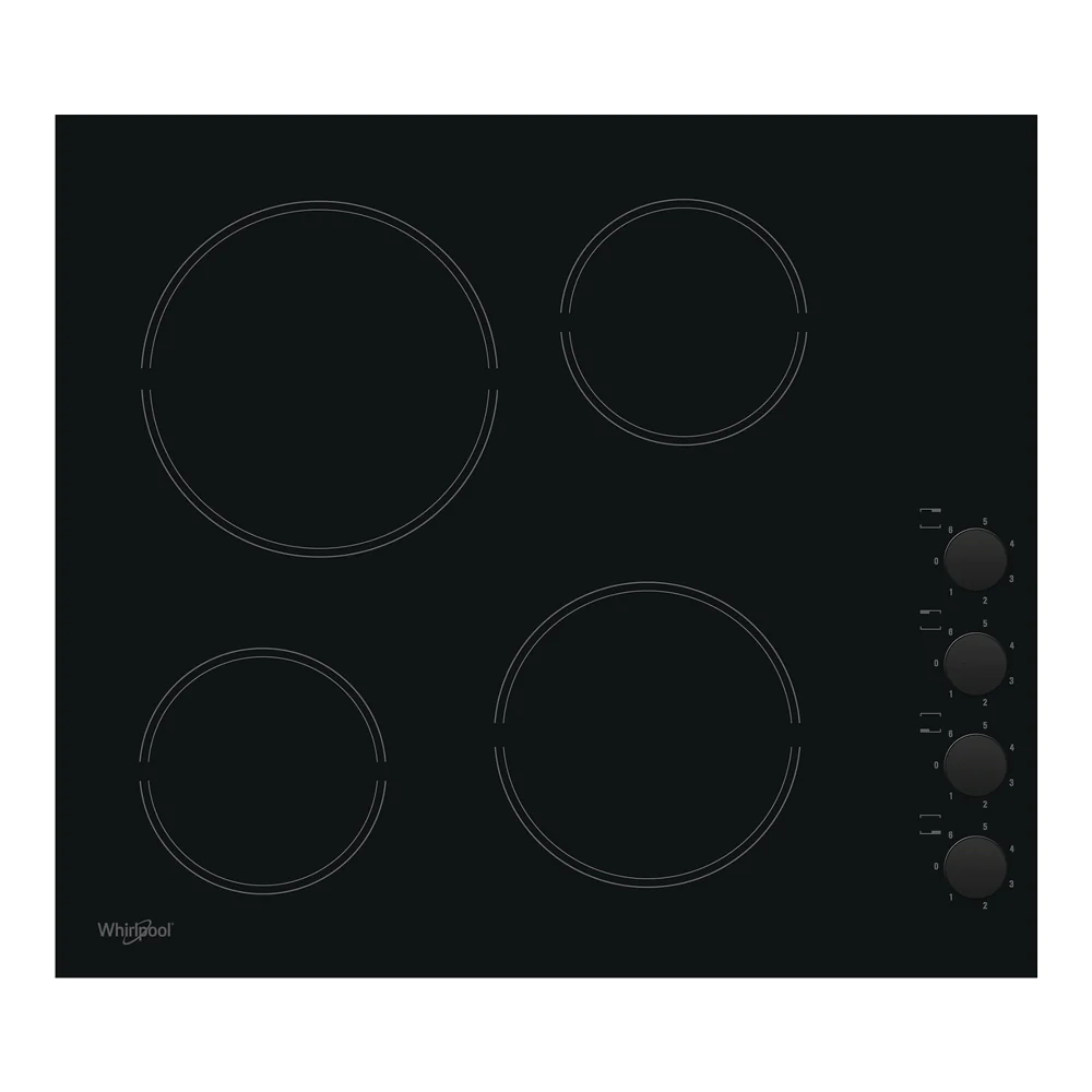 Whirlpool WR619CHAUS 60cm 4 Zone Ceramic Cooktop