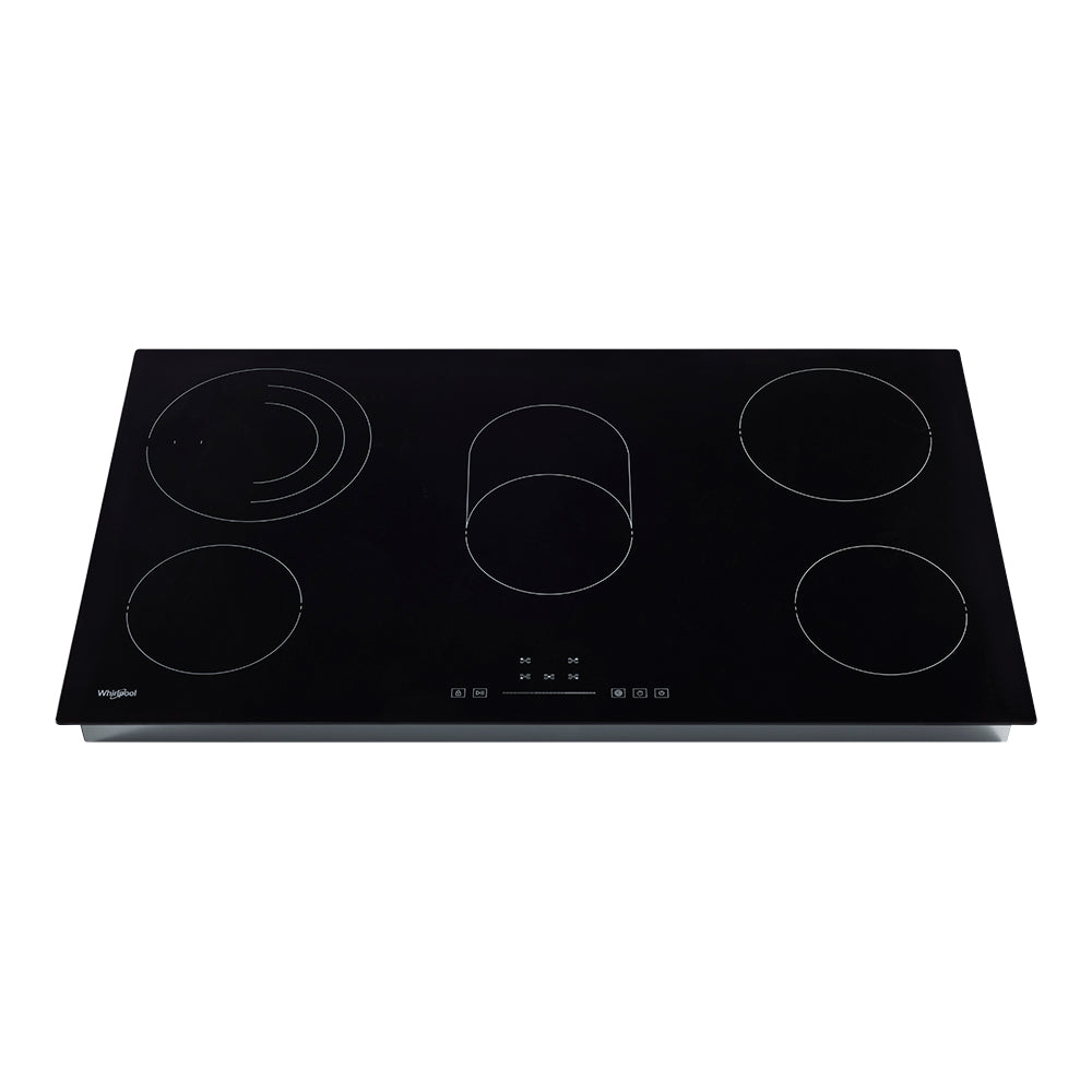 Whirlpool WRT9350AUS 90cm 5 Zone Ceramic Cooktop with Oval Zone