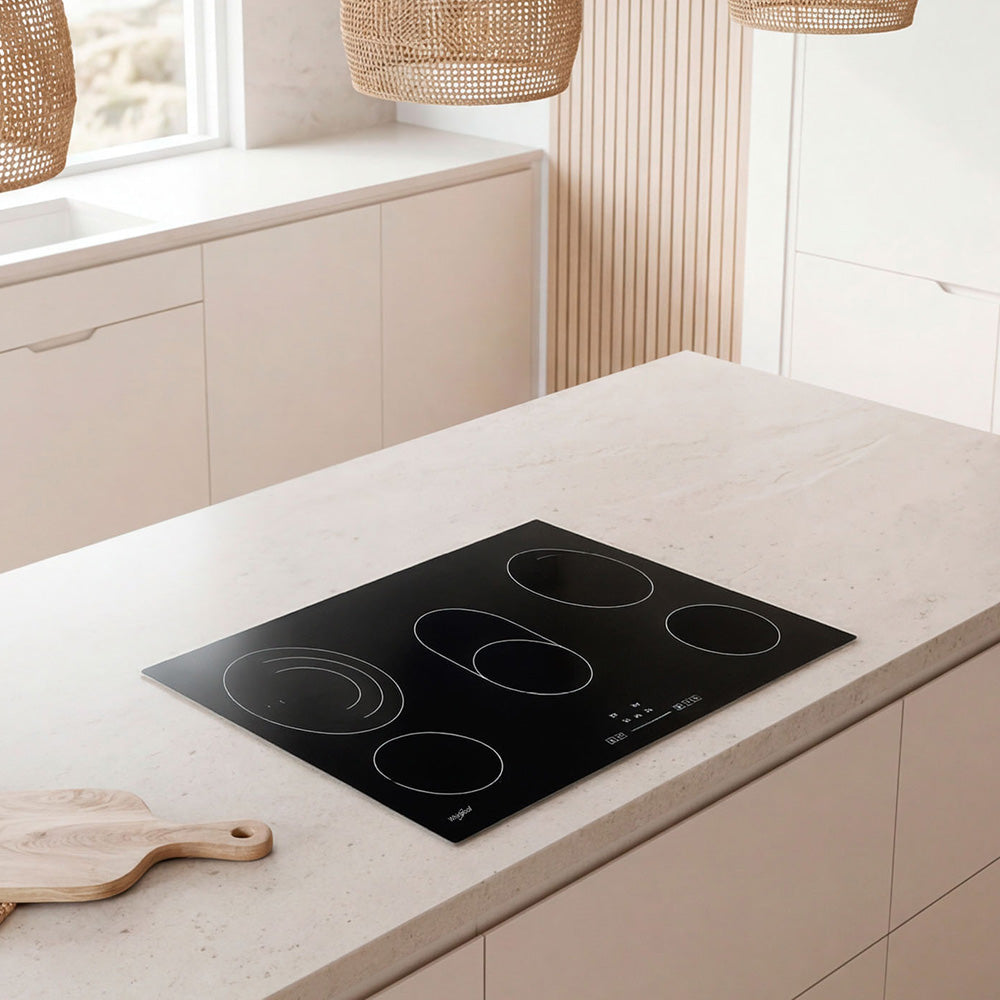 Whirlpool WRT9350AUS 90cm 5 Zone Ceramic Cooktop with Oval Zone