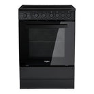 Whirlpool WS67V9KMB 60cm Ceramic Freestanding Oven in Black