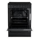 Whirlpool WS67V9KMB 60cm Ceramic Freestanding Oven in Black