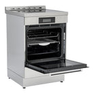 Whirlpool WS68I9SPX 60cm Induction Freestanding Pyrolytic Oven in Inox