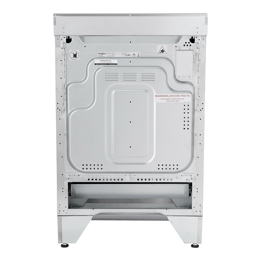 Whirlpool WS68I9SPX 60cm Induction Freestanding Pyrolytic Oven in Inox