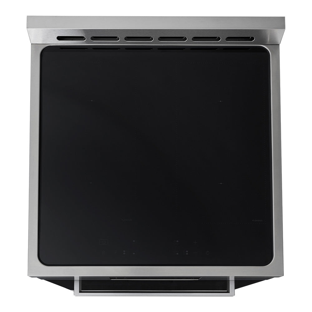 Whirlpool WS68I9SPX 60cm Induction Freestanding Pyrolytic Oven in Inox