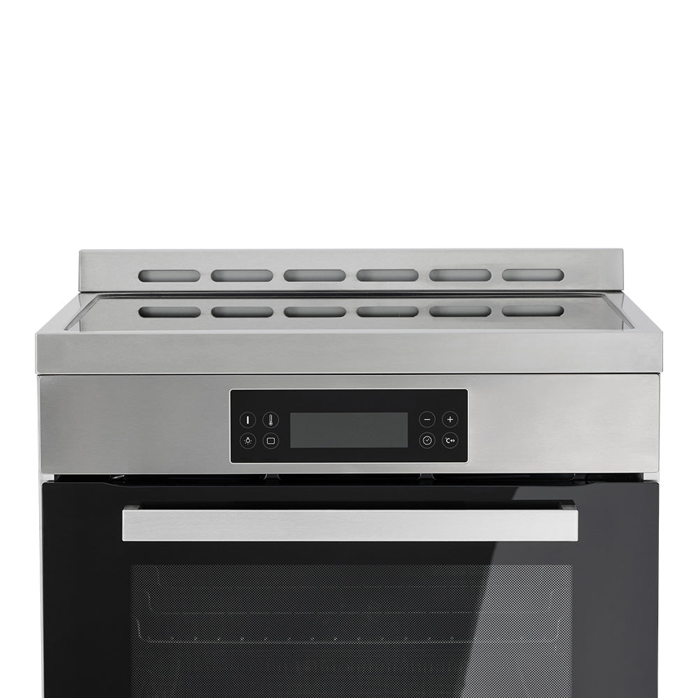 Whirlpool WS68I9SPX 60cm Induction Freestanding Pyrolytic Oven in Inox