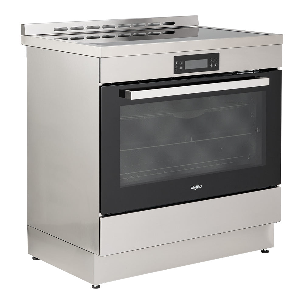 Whirlpool WS91I9SPX 90cm Induction Freestanding Oven with Air Fry in Inox
