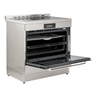 Whirlpool WS91I9SPX 90cm Induction Freestanding Oven with Air Fry in Inox