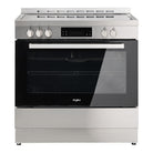 Whirlpool WS91V9KPX 90cm Ceramic Freestanding Oven with Air Fry in Inox