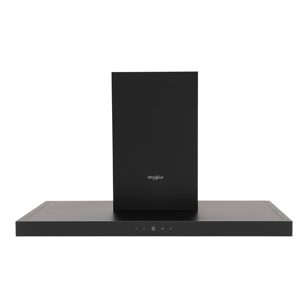 Whirlpool WT9BTABC 90cm Auto Clean T-Box Canopy Rangehood in Black - detail