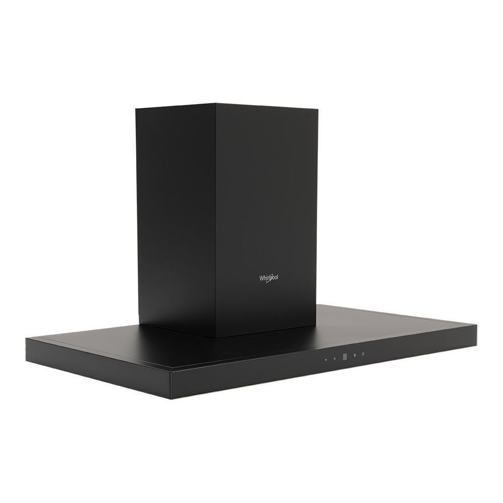 Whirlpool WT9BTABC 90cm Auto Clean T-Box Canopy Rangehood in Black - detail