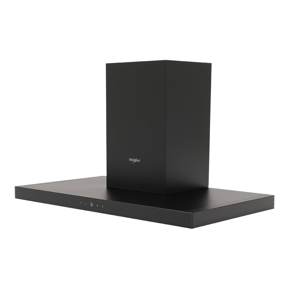 Whirlpool WT9BTABC 90cm Auto Clean T-Box Canopy Rangehood in Black - detail