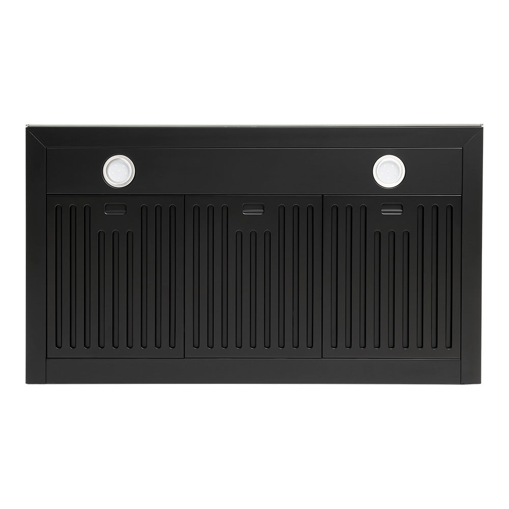 Whirlpool WT9BTABC 90cm Auto Clean T-Box Canopy Rangehood in Black - detail