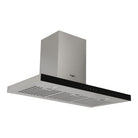 Whirlpool WT9BTAXA 90cm Auto Clean T-Box Canopy Rangehood in Stainless Steel - angled view