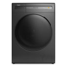 Whirlpool FWEB9002IG 9kg front load washing machine in Dark Grey, front view