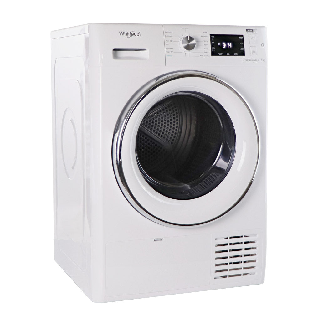 Whirlpool WHP80250 9kg heat pump dryer in White, product view 19
