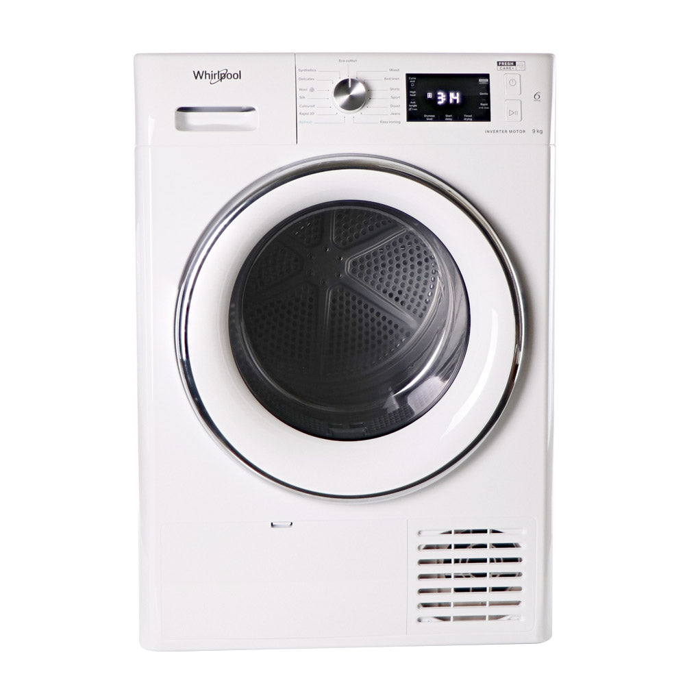 Whirlpool WHP80250 9kg heat pump dryer in White, product view 20