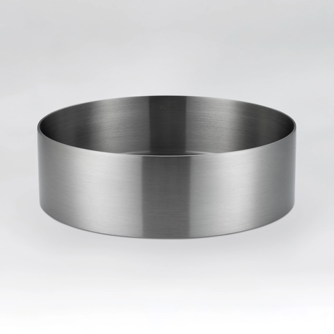 Alia AG-4011 Modern Bathroom Round Stainless Steel Basin