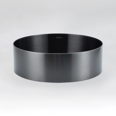 Alia AG-4011 Modern Bathroom Round Stainless Steel Basin