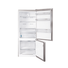 Artusi AFBM462X 70cm bottom mount refrigerator freezer - doors open