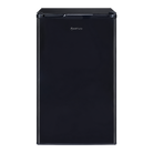 Artusi AFR115B/1 50cm freestanding bar fridge with freezer compartment in gloss black