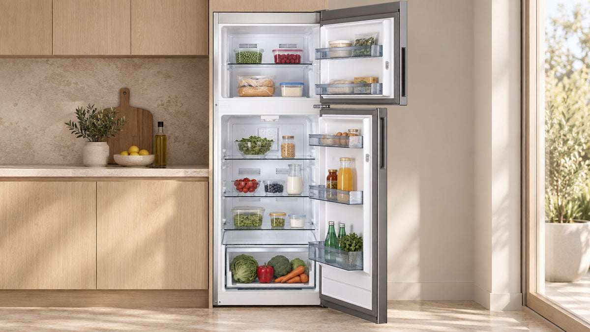 Artusi AFTM343X 60cm top mount refrigerator freezer - lifestyle image 2