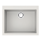 Artusi AGS611W Granitek single bowl sink in white