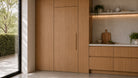 Artusi AINT4100 freezer seamlessly integrated into timber cabinetry