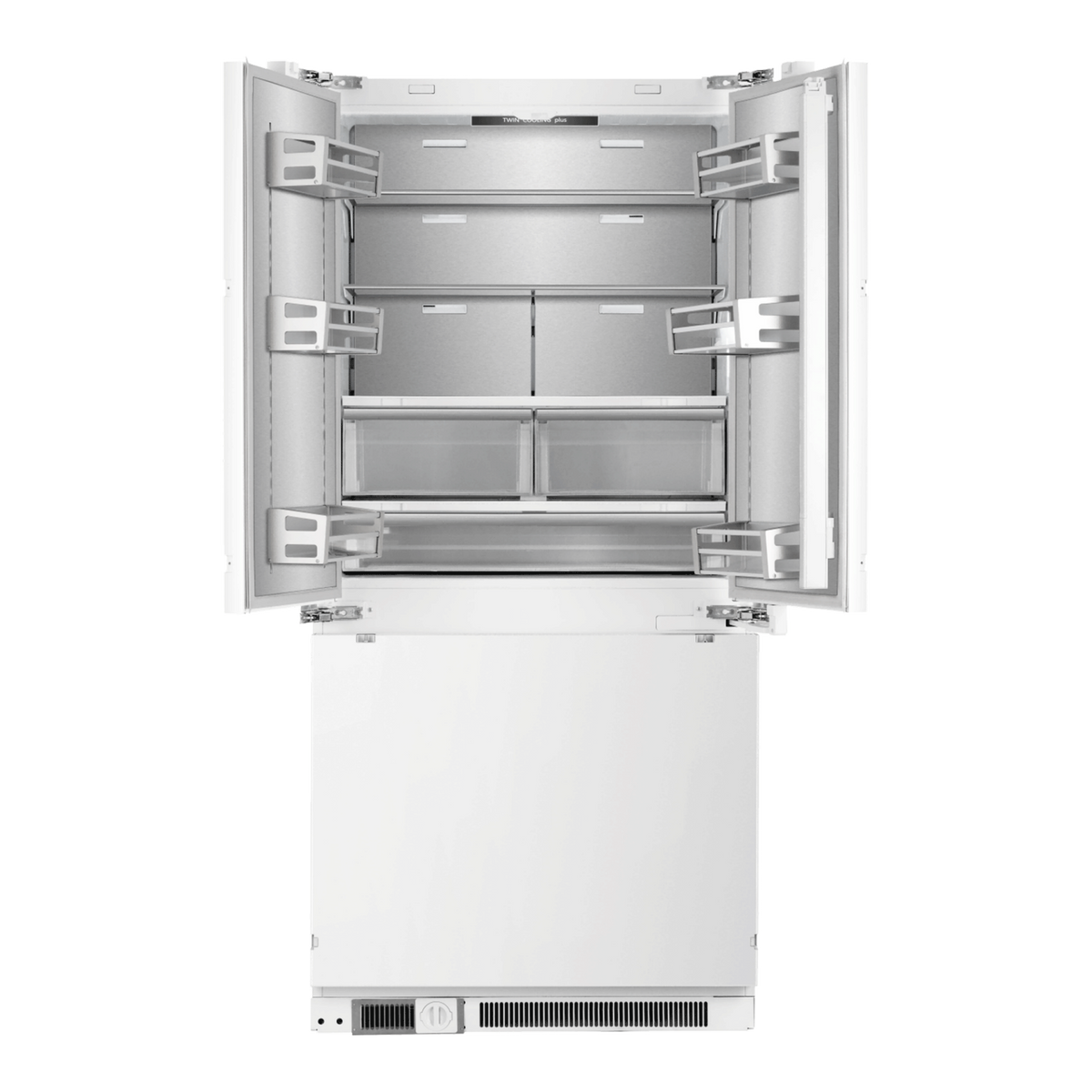 Artusi AINT8900FD 90cm integrated French door refrigerator freezer