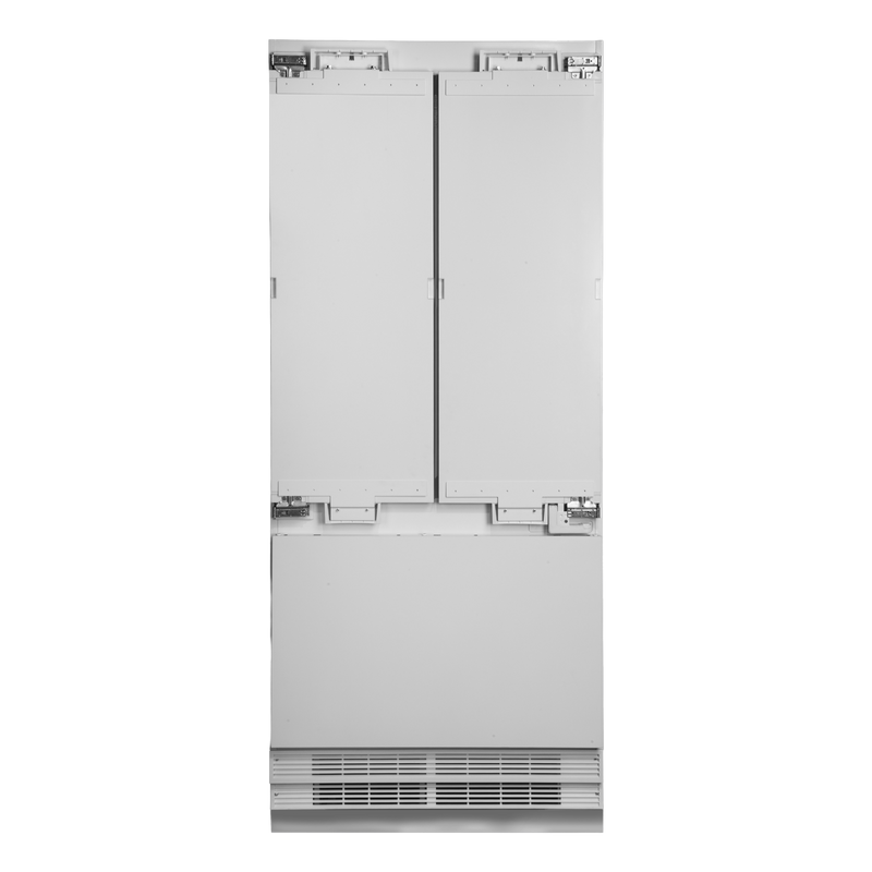 Artusi AINT9100FDIW 90cm integrated French door refrigerator freezer with ice and water