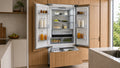 Artusi AINT9100FDIW 90cm integrated French door refrigerator freezer with ice and water - lifestyle image 4
