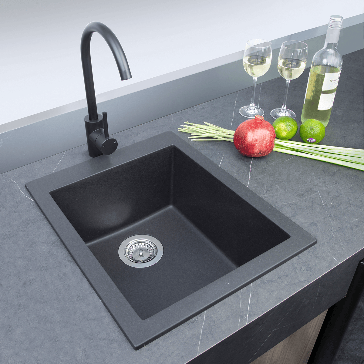Artusi ASM101B gooseneck mixer tap - additional view