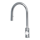 Artusi ASM301X gooseneck pull-out mixer tap in chrome