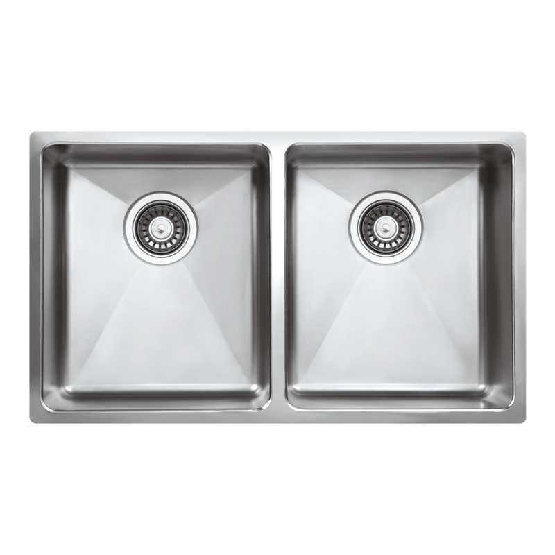Artusi FLEET stainless steel double bowl sink