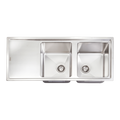 Artusi MAYFAIR stainless steel double bowl sink
