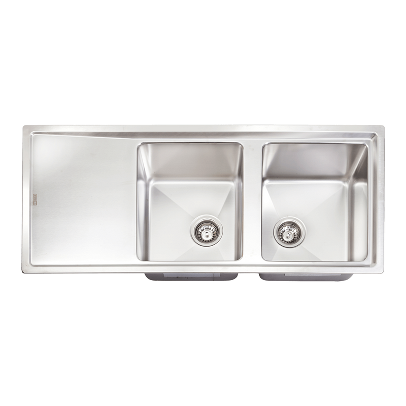 Artusi MAYFAIR stainless steel double bowl sink