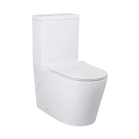 Arcisan AX04005 Axus Rimless Dual Inlet Toilet Suite Slim Line Seat