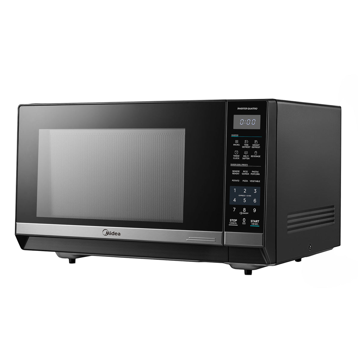 Midea MMW12VT45B 45L 1200W Smart Inverter Black Microwave