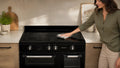 Artusi AFIR935B 90cm Freestanding Induction Cooker lifestyle - simple control