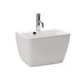 Gala Floor Stock 27075 Emma Square Wall Basin Integrated Pedestal