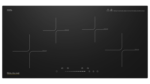Goldline IH904CSAB 90cm Wide Induction Cooktop