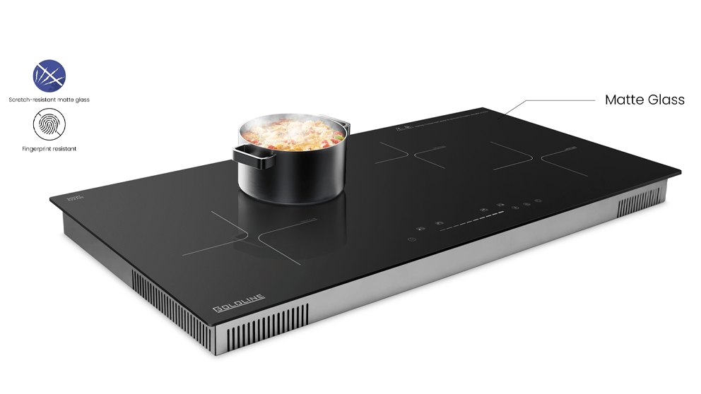 Goldline IH904CSABMB Induction Cooktop Lifestyle