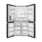 Midea MDRF923FIM45APM 706L Dark Stainless Quad Door Fridge with Auto-Ice - water and ice