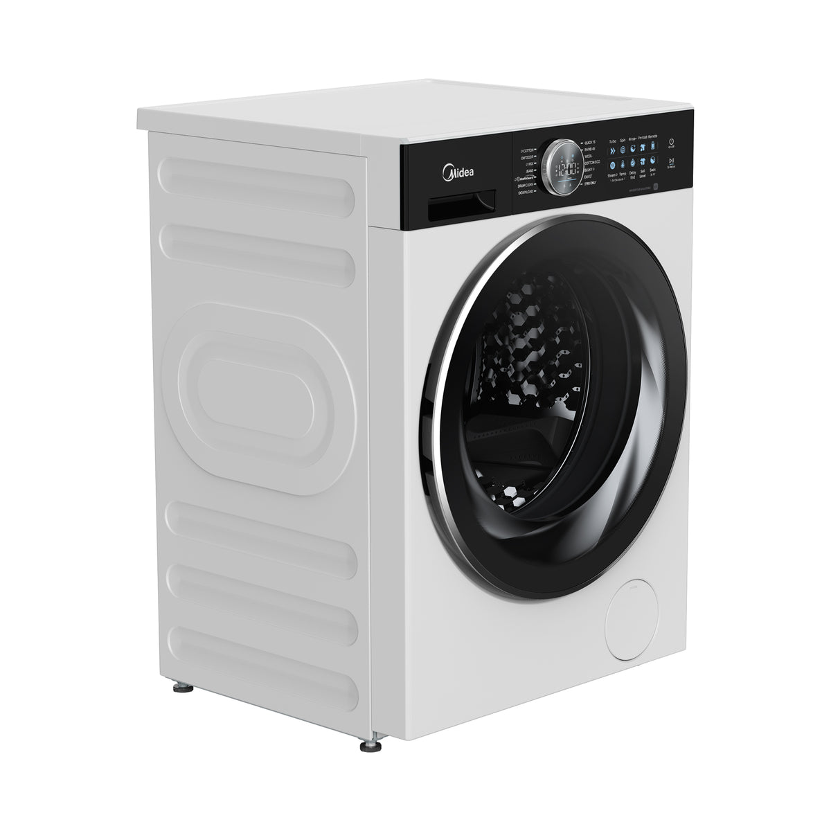 Midea MF210 10kg White Front Load Washing Machine detail
