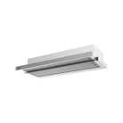 Midea 90L03 90cm stainless steel slide out rangehood, angled view