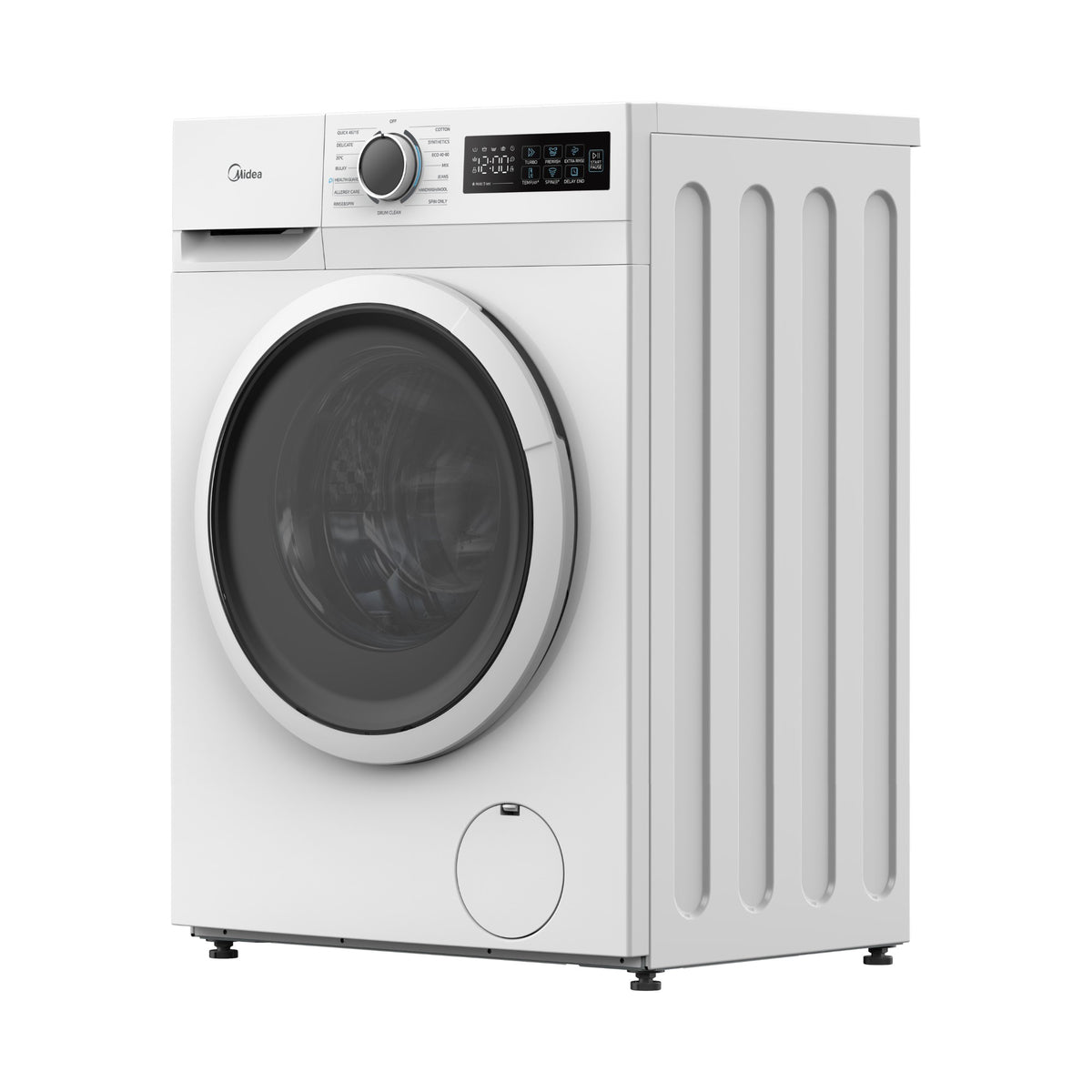 Midea MF110W80B/W-AU 8kg White Front Load Washing Machine detail