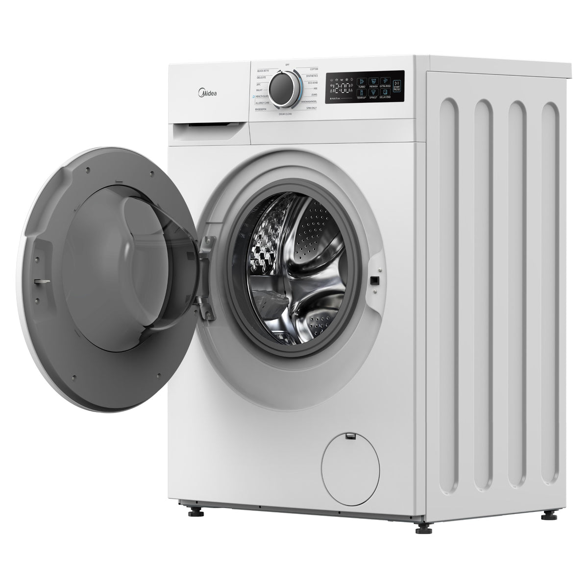 Midea MF110W80B/W-AU 8kg White Front Load Washing Machine features